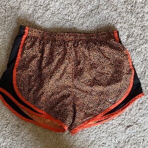 Nike Leopard Print Running Shorts